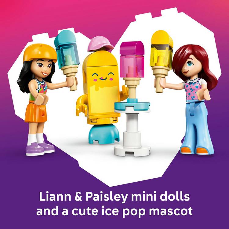 LEGO Friends Ice Cream Balloon Stand 107pc set, imported from the UK
