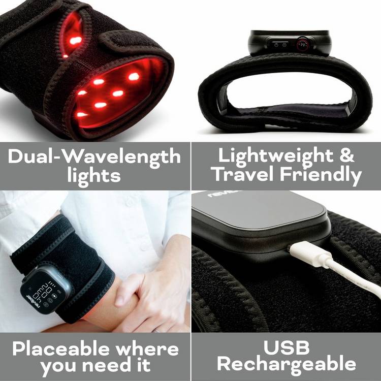 Reviber infrared light therapy pad, UK version