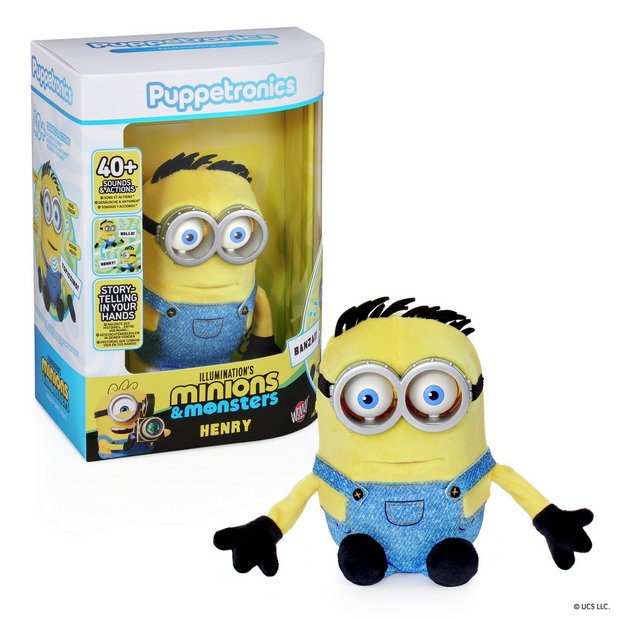 Minions Palm Puppetronic Henry, UK version