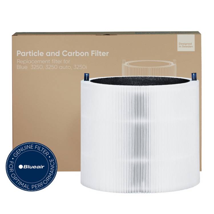 Blueair 3250i replacement air purifier filter with carbon (British brand)