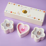 Widdop Love Life mini candle gift set Thank You - British product