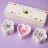 Widdop Love Life mini candle gift set Thank You - British product