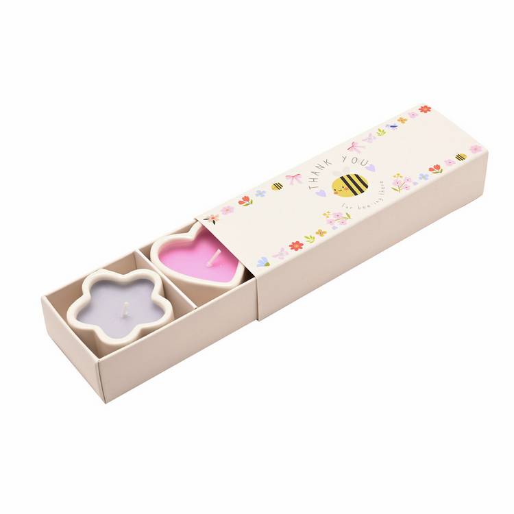 Widdop Love Life mini candle gift set Thank You - British product