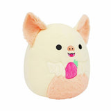 Squishmallows Meghan the Cream Fruit Bat 7.5-inch plush toy, UK version