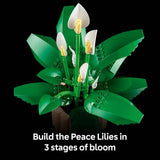 LEGO Botanicals Peace Lily building set 474 pieces (British brand)