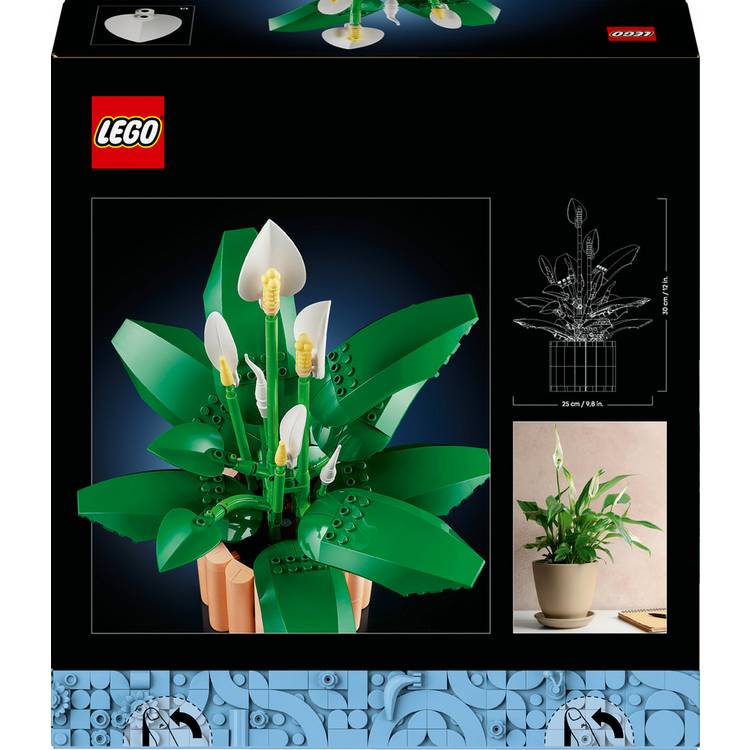 LEGO Botanicals Peace Lily building set 474 pieces (British brand)