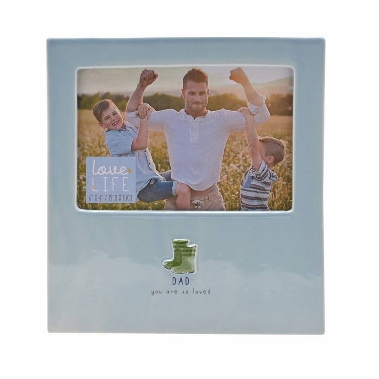 Widdop Dad photo frame 6x4 inch, imported from the UK
