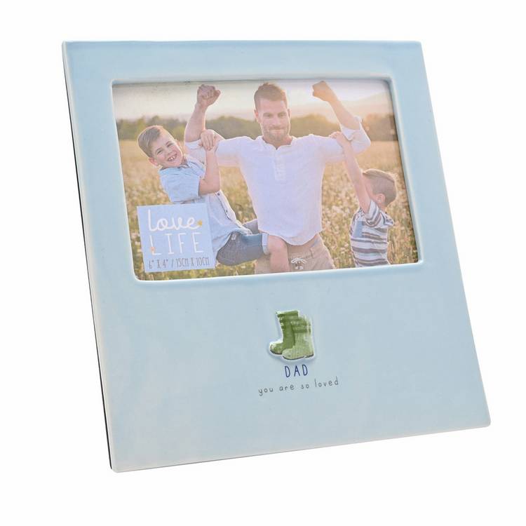 Widdop Dad photo frame 6x4 inch, imported from the UK