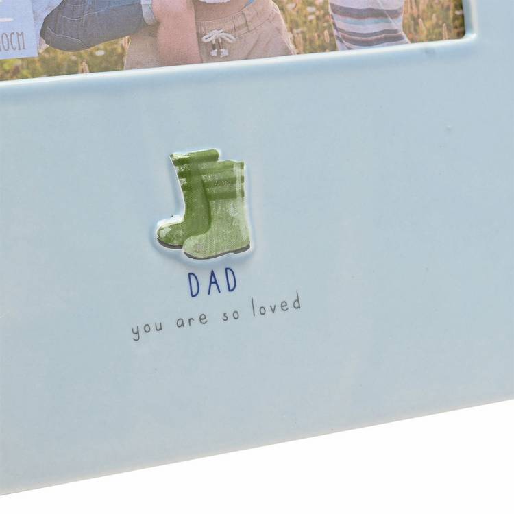 Widdop Dad photo frame 6x4 inch, imported from the UK