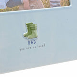 Widdop Dad photo frame 6x4 inch, imported from the UK