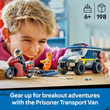 LEGO City Police Prisoner Transport Van building set 198 pieces, UK version