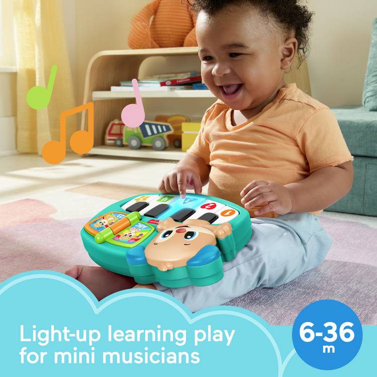 Fisher-Price Laugh & Learn Puppy's Piano musical toy - British product