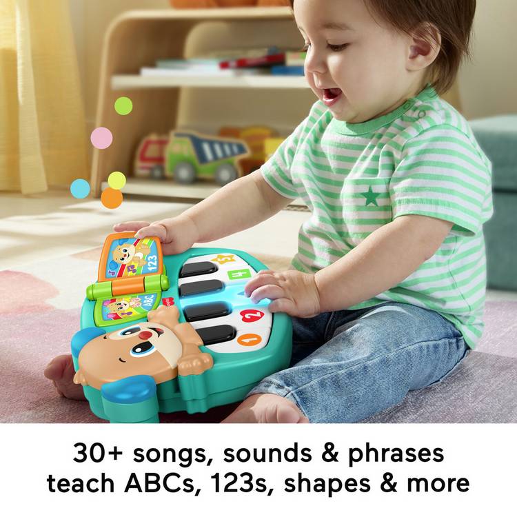 Fisher-Price Laugh & Learn Puppy's Piano musical toy - British product