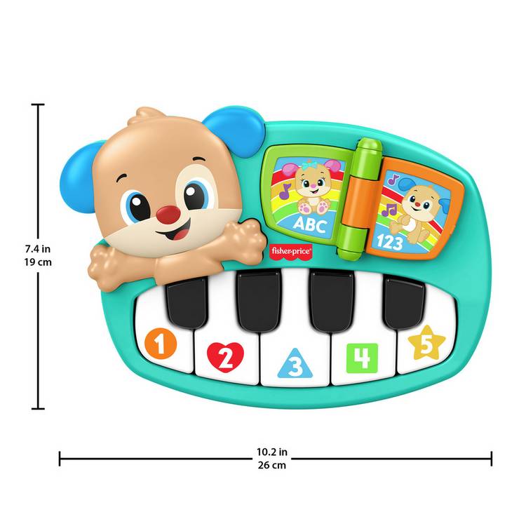 Fisher-Price Laugh & Learn Puppy's Piano musical toy - British product