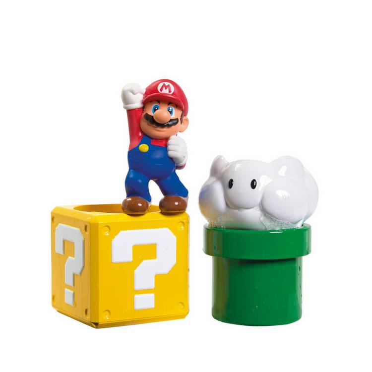 Super Mario Pour & Nest bath toy set - UK version