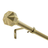 Argos Home extendable brass octagon curtain pole 165-300cm, imported from the UK