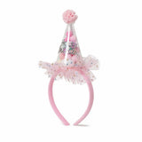 Flitzy Birthday Pom Pom Headband, imported from the UK