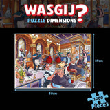 Wasgij Destiny A Close Shave 1000 piece jigsaw puzzle, UK version