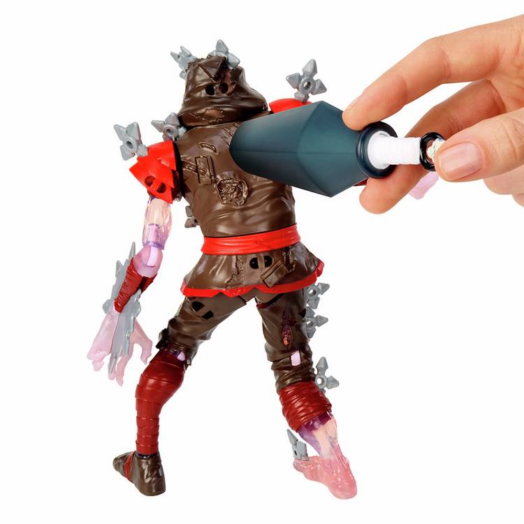 Ninjombie Grave Spin action figure 17cm, imported from the UK