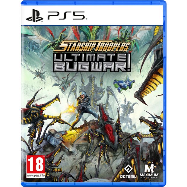 Starship Troopers Bug War PS5 game disc pre-order - British product