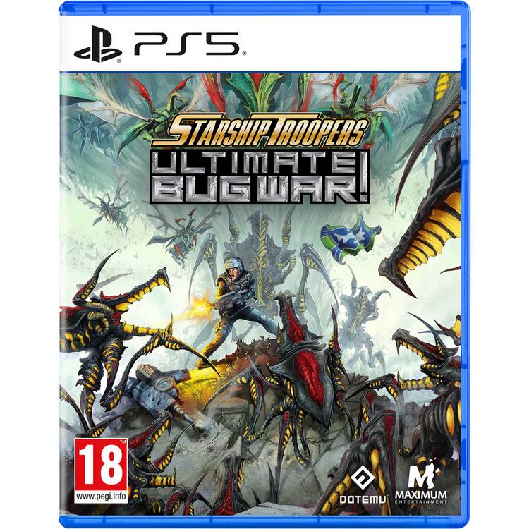 Starship Troopers Bug War PS5 game disc pre-order - British product