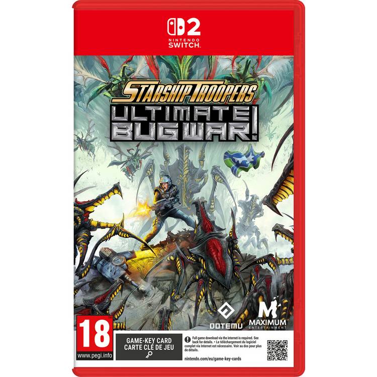 Starship Troopers Bug War video game for Nintendo Switch 2 - British product