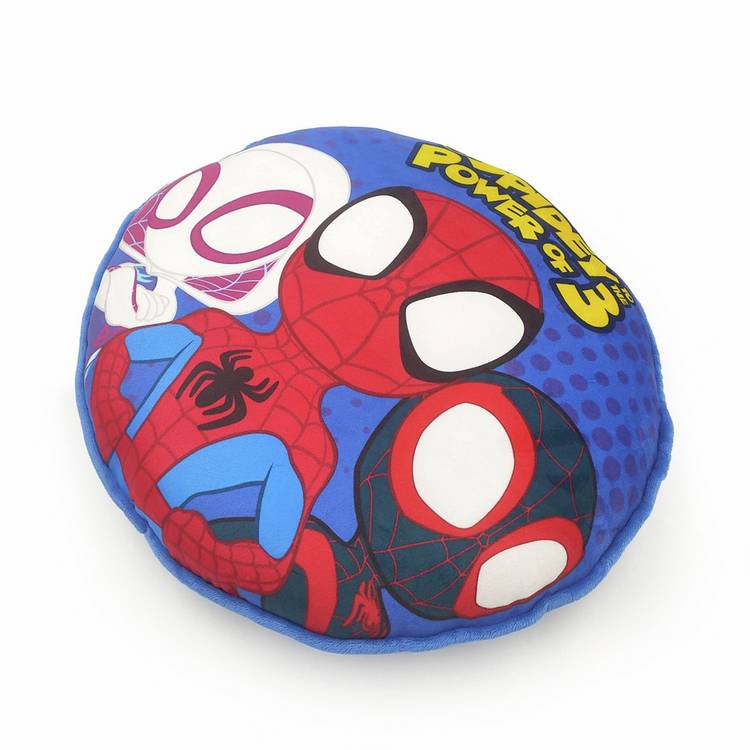 Disney Spidey and Friends cushion blue 35cm, UK version