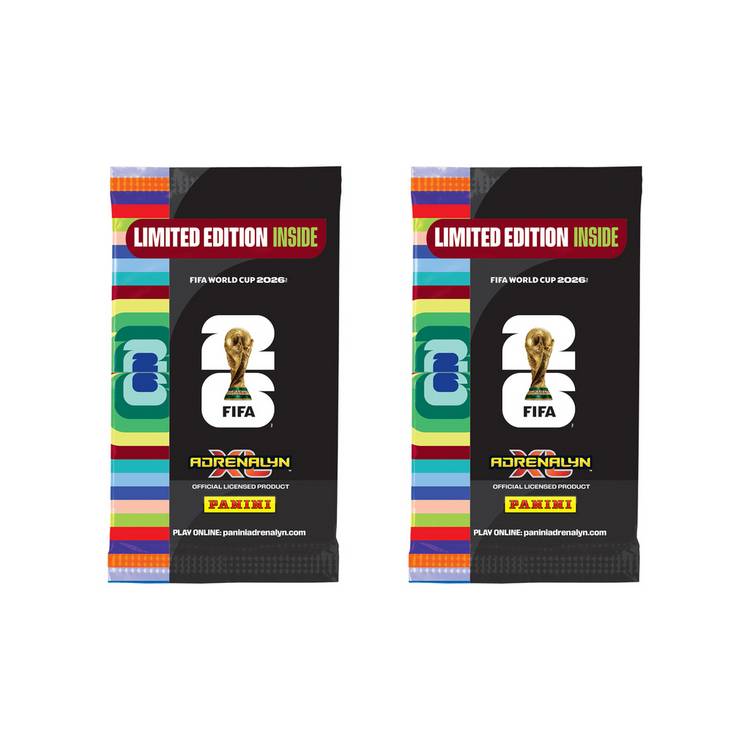 Panini Adrenalyn XL FIFA World Cup 2026 trading cards - 34 pack, UK version