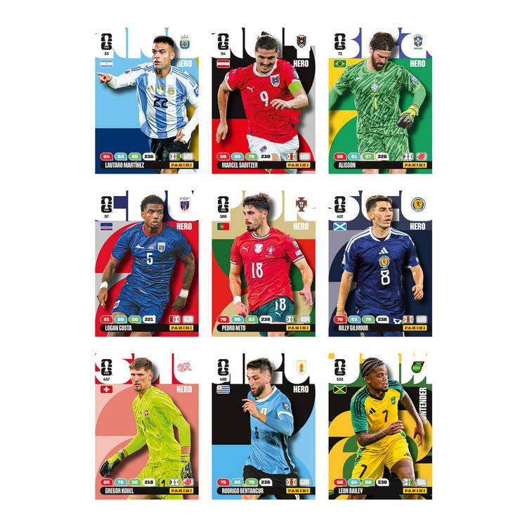 Panini Adrenalyn XL FIFA World Cup 2026 trading cards - 34 pack, UK version