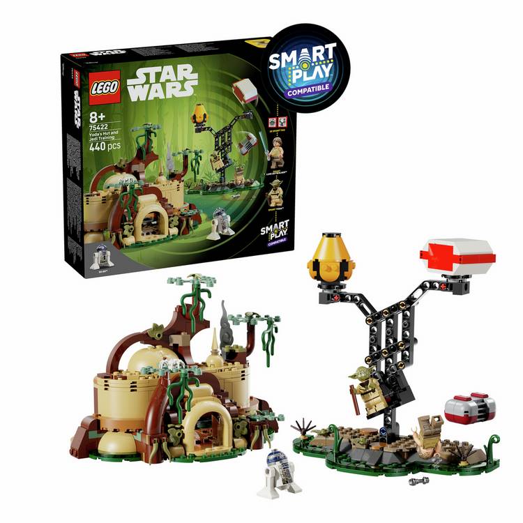 LEGO Star Wars Yoda's Hut set with SMART minifigures - British product