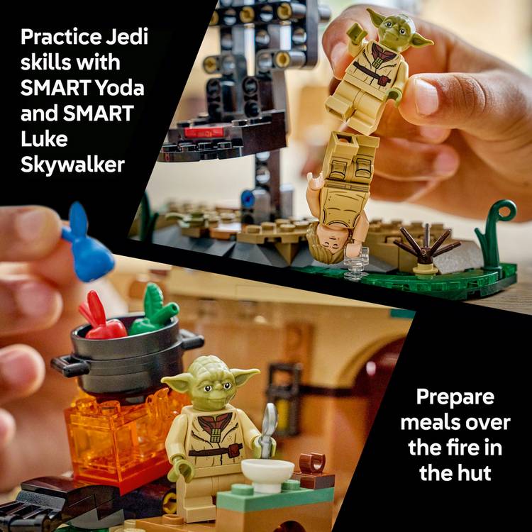 LEGO Star Wars Yoda's Hut set with SMART minifigures - British product