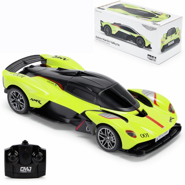 CMJ RC Cars Aston Martin Valkyrie RC car 1:24 scale (British brand)
