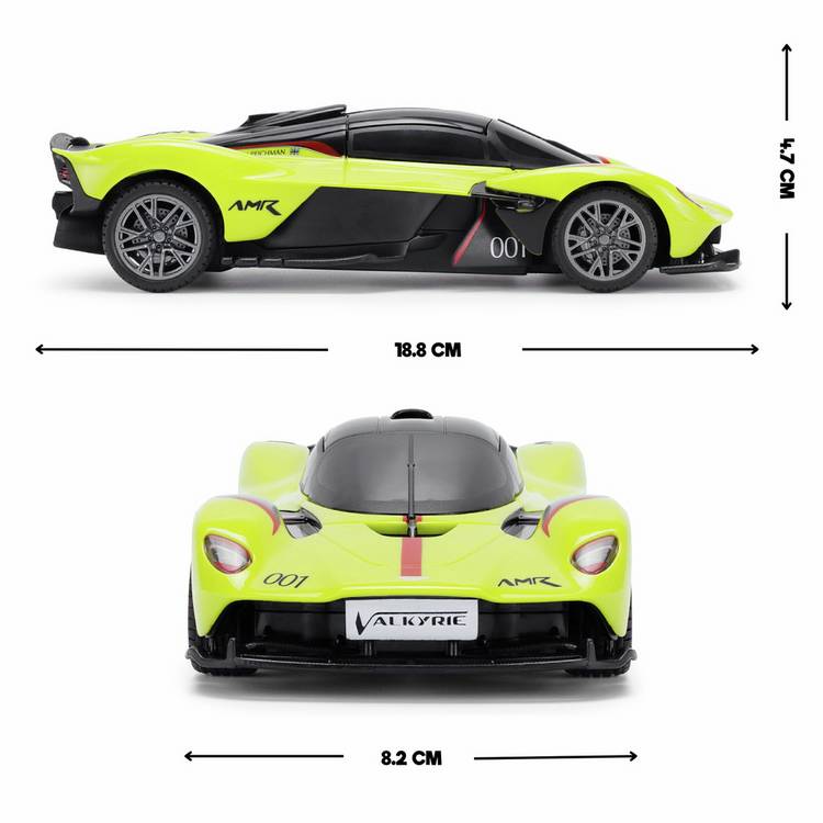 CMJ RC Cars Aston Martin Valkyrie RC car 1:24 scale (British brand)