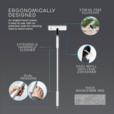 Swan 2-in-1 window cleaning tool, imported from the UK