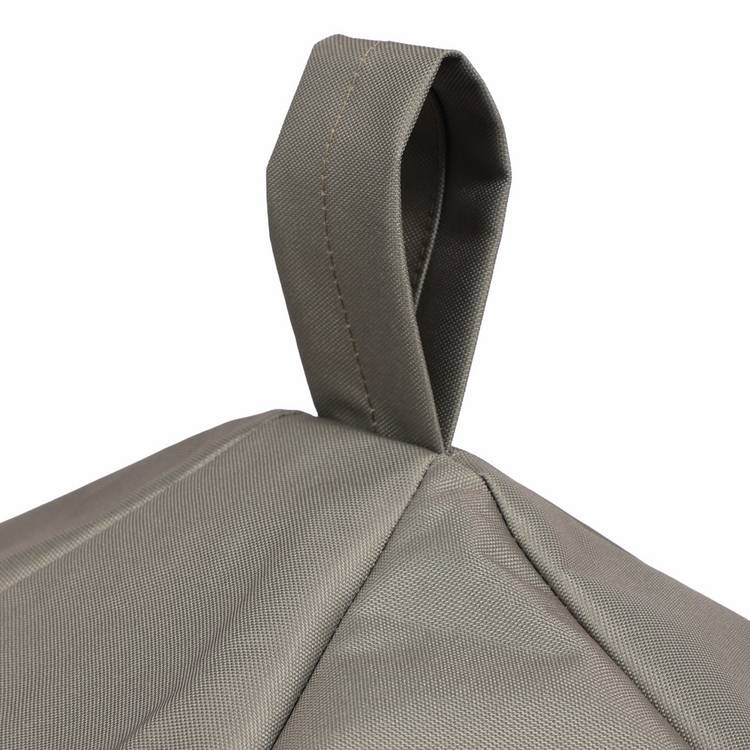 Kaikoo adult beanbag chair in cement, UK version