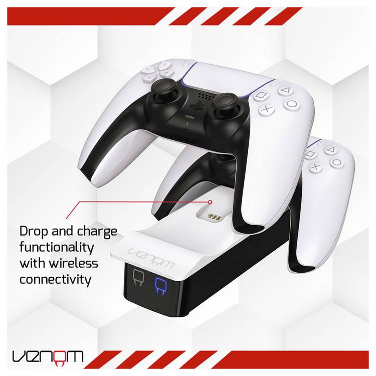 Venom PS5 Twin Dock Charging Station for controllers, imported from the UK