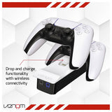 Venom PS5 Twin Dock Charging Station for controllers, imported from the UK