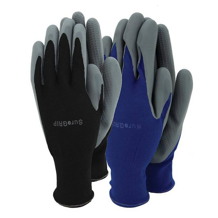 Town & Country men's SureGrip twin pack gardening gloves - British product