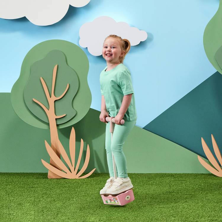 Chad Valley Unicorn Pogo Stick children's toy (British brand)