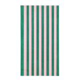 Habitat stripe beach towel pink and green, UK version