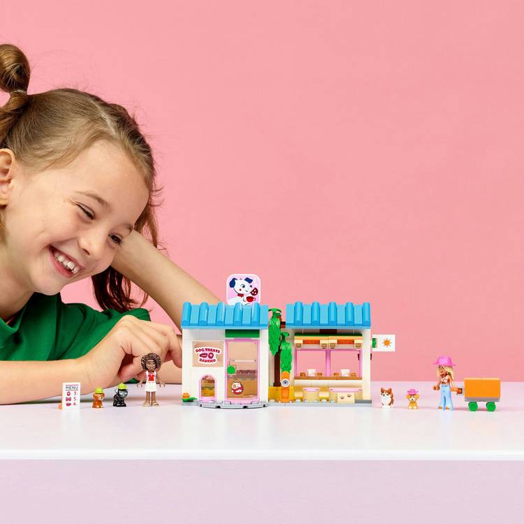 LEGO Friends dog treats bakery set 278 pieces mini dolls dogs - British product