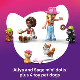 LEGO Friends dog treats bakery set 278 pieces mini dolls dogs - British product