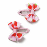 Argos Flitzy Strawberry Bow Hair Clips- Buy online at McGrocer