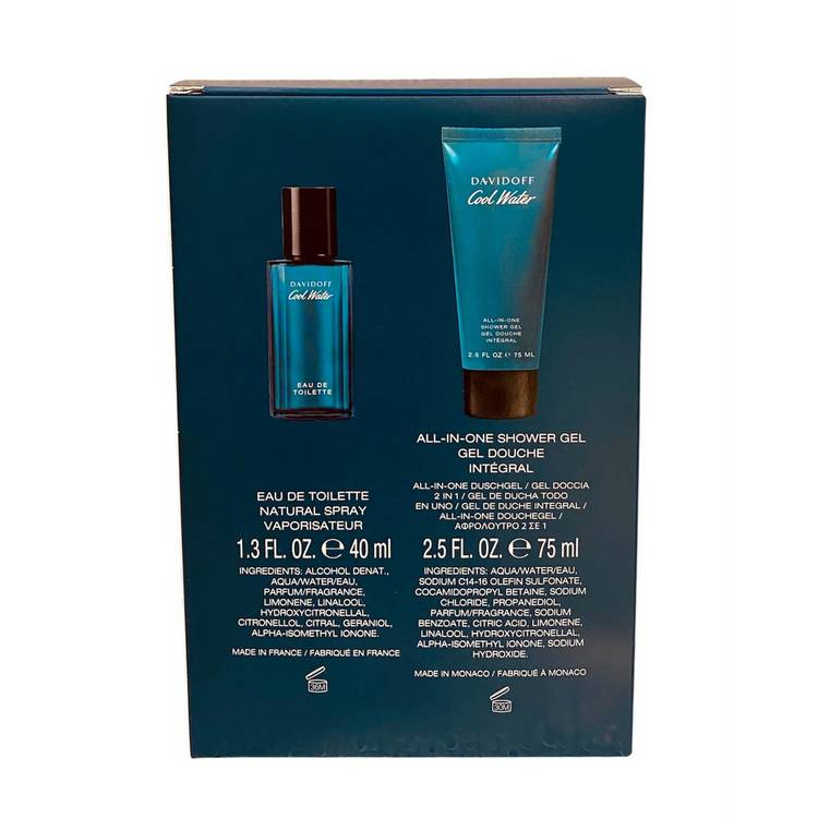 Davidoff Cool Water EDT gift set 115ml, UK version