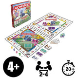 Monopoly 2-in-1 Junior board game (British brand)