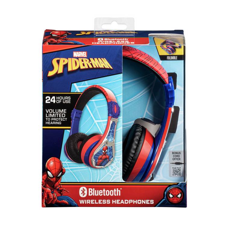 Marvel Spiderman Bluetooth headphones - British product