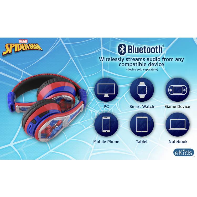 Marvel Spiderman Bluetooth headphones - British product