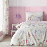 Catherine Lansfield Happy Horses kids bedding set single (British brand)