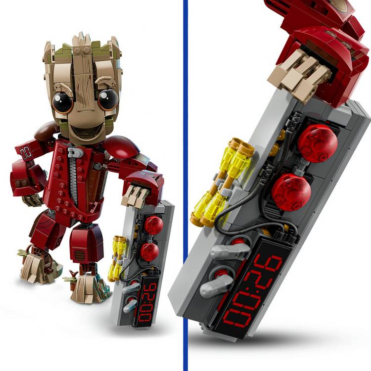 LEGO Marvel Ravager Jumpsuit Groot building toy 76341 (British brand)