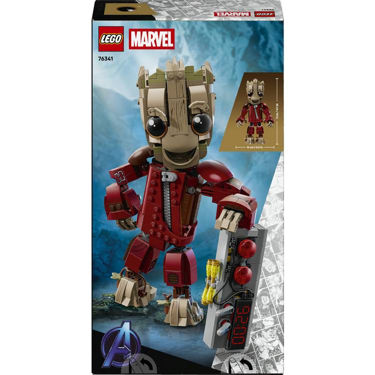 LEGO Marvel Ravager Jumpsuit Groot building toy 76341 (British brand)